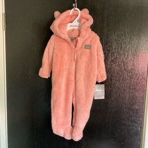 Eddie Bauer baby girl bunting snowsuit 3-6 months